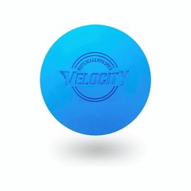 Velocity Practice Lacrosse Balls - 1, 2, 3, 6, 12, 18, 24, 36, 60 and 120 Packs - Official Size and Weight - Light Blue
