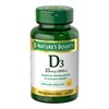 Nature's Bounty Vitamin D3 1000 IU Softgels, Immune Support, Promotes