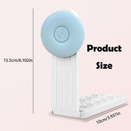 OHYER Elastic bed sheet fasteners, bed sheet tensioner, bed sheet clips, bed sheet holder, mattress protector, braces clips, tensioner for bed sheets without elastic futon mattress (blue)