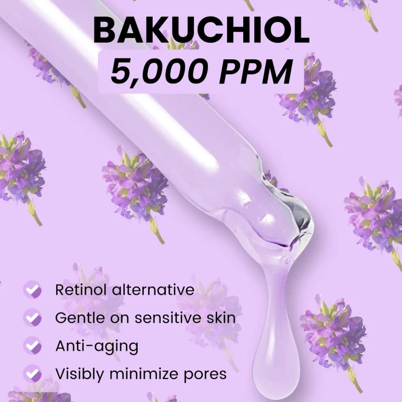 Bakuchiol Serum - Retinol Alternative Face Serum - Facial
