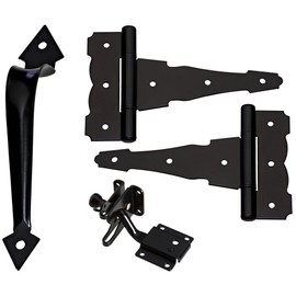 National Hardware N343-467 Decorative Gate Kit, 0, Black