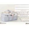 Trend Lab Grey Arrows Storage Caddy Nappy Organiser for Baby