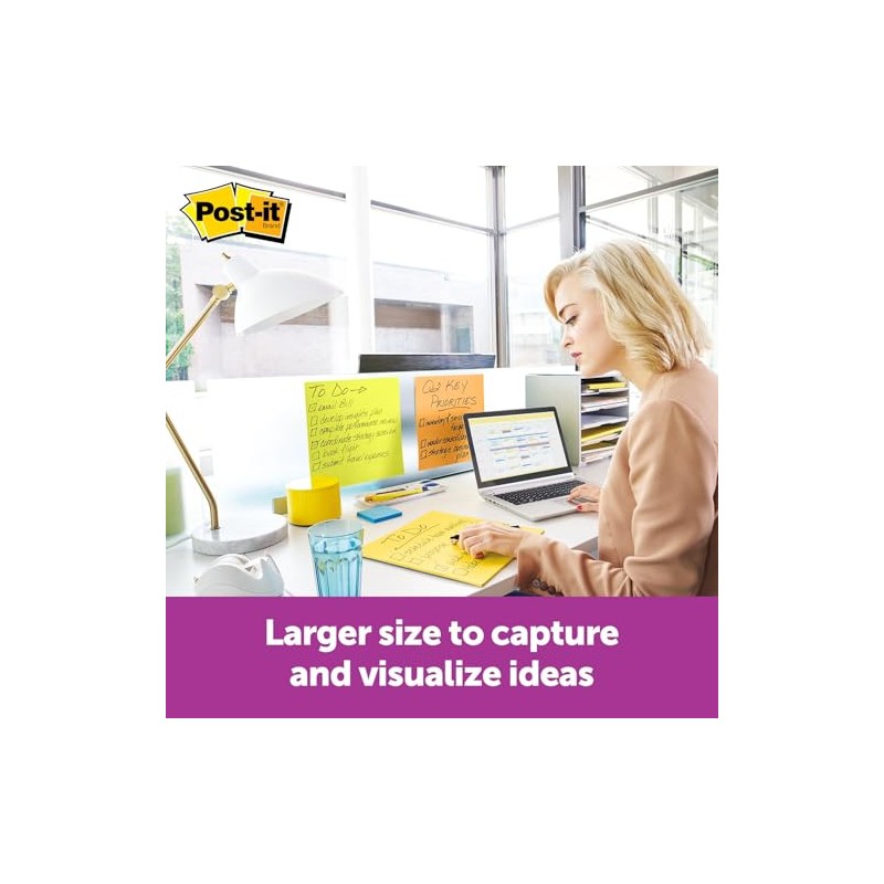 Post-it Super Sticky Big Notes, 11 In x 11 in,