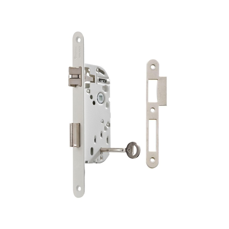 Vachette Mortice Lock with Key Axle 40mm Trunk 135mm NF