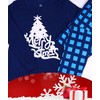 Boboking Men Holiday Sleepwear Christmas Tree PajamasTwo Piece Set L