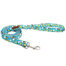 UP URARA PUP Easter Dog Leash Match Dog Collar, Sturdy Durable Easter Day Cotton Dog Leash, Cute Carrot & Rabbit & Egg Dog Training Leash for Small Medium Large Dog