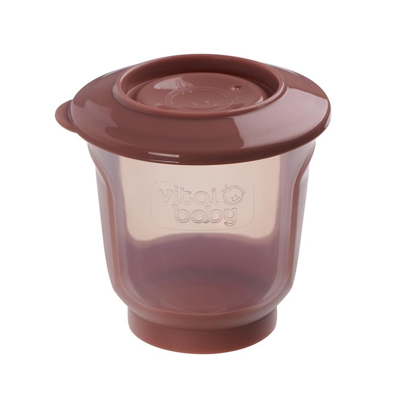 Vital Baby Nourish Store & Wean Food Pots 120ml 4pk
