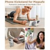 Magtame Magnetic Phone Kickstand Grip, 3 in 1 Snap-on Phone