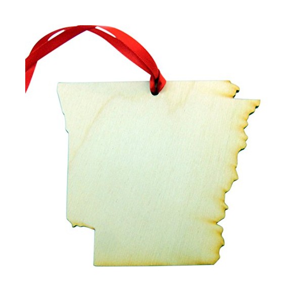 Westman Works State of Arkansas Wooden Christmas Ornament Handmade in The U.S.A.