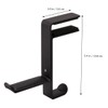 KONTONTY Creative Headphone Stand Holder Pu Pad Easy to Install