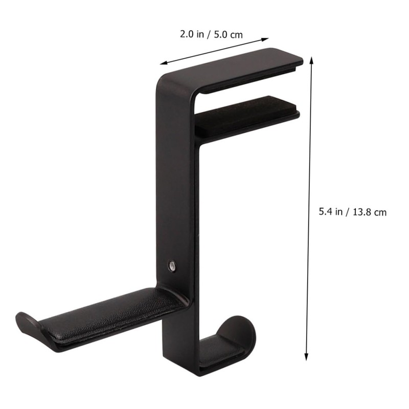 KONTONTY Creative Headphone Stand Holder Pu Pad Easy to Install