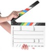 Professional Studio Camera Photography Video Acrylic Clapboard Dry Erase Director