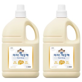I'm Clean Antibacterial Foam Hand Soap, Pure Fluffy Powder Scent, 4.5L, 2 Pieces / 아이깨끗해 향균 폼 핸드솝 순 보송보송 파우더향, 4.5L, 2개