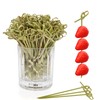 400 PCS Cocktail Picks, 4.9 Inch Toothpicks for Appetizers Bamboo