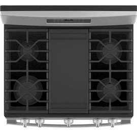 FireFly Home Stove Top Protector for General Electric GE Gas Range Stove Top, Custom Fit Ultra Thin Reusable Burner Splatter Spill Guard Protective Cover Liner - JGB660SPSS