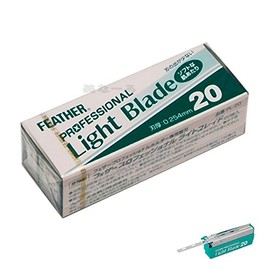 Feather Professional Braid Light Braid, Pack of 20 (Blade Thickness: 0.01 inches (0.254 mm))