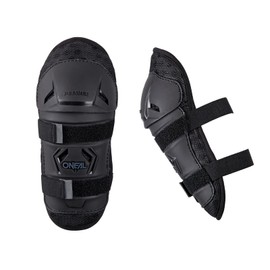 O'Neal Peewee Kinder Knie Protektor 4-9 Jahre Mini Motocross MX Offroad Enduro Schutz Schoner, 0251, Farbe Schwarz, Größe M/L