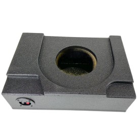 Mega bass Silverado Sierra 07-18 Crew Cab Subwoofer Box Enclosure Single Woofer 1x8"
