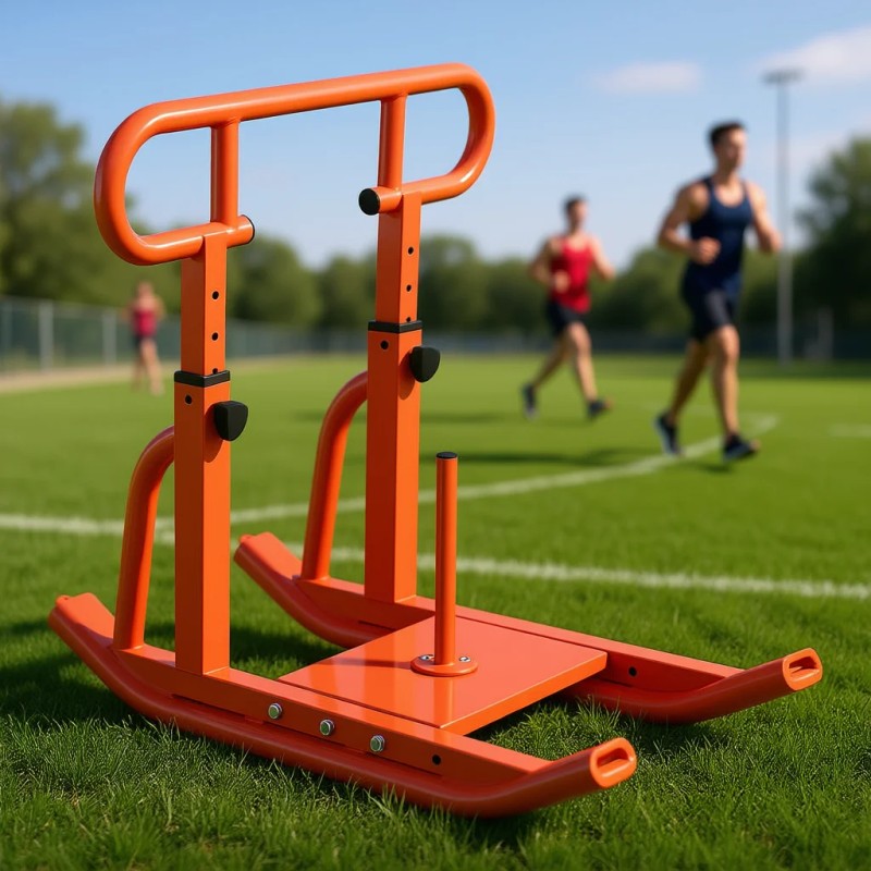 Power Pull Push Sled Weight Training Equipment For Workout Fitness