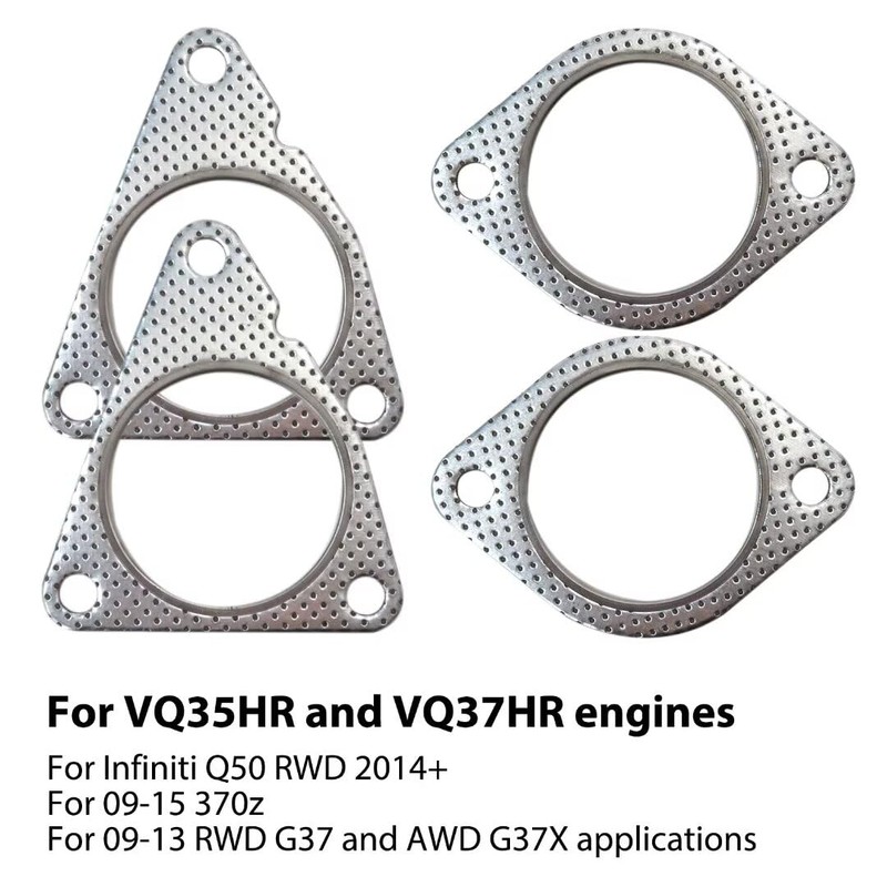 Upgraded Engine Exhaust Gasket Kit for Infiniti Q50 RWD 370z