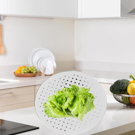 Yeenano Round Sink Drain Mat,2 PCS Sink Protection Mat Circular Sink Protection Mat Round Sink Mats Kitchen Strainer Dish Drying Mat Sink Mat Protector for Dishes and Kitchen Counter Use