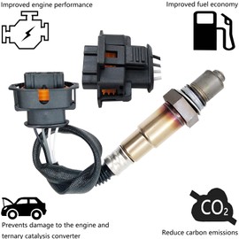 Dropwater Downstream Rear O2 Oxygen Sensor Compatible with Chevy 2015 2014 2013 2012 2011 Cruze L4 1.4L 1.8L,Replaces#213-4698 234-4528 ES20011