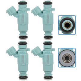 12 Holes Fuel Injector Replace FJ1012 SCITOO Fuel Injectors Suitable with 2006-2012 for Hyundai for Elantra,2010-2011 for Kia for Soul,2007-2009 for Kia for Spectra, Automotive engine 842-12345 4Pcs