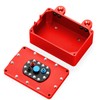 JGGZONE 1/10 RC Crawler Receiver Box CNC Aluminum Fuel Cell