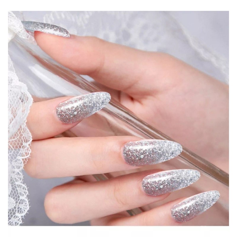 Veraly Polygel Acrigel Decoración Uñas Glitter Manicure Nails 10pz