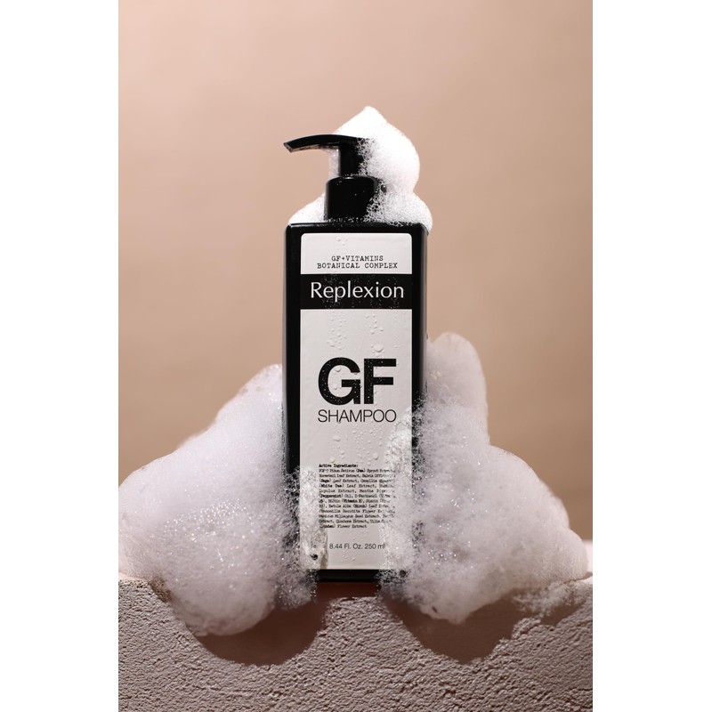 Replexion Hair Growth Shampoo (3x250ml) – Revitalizes Scalp, Strengthens Roots,