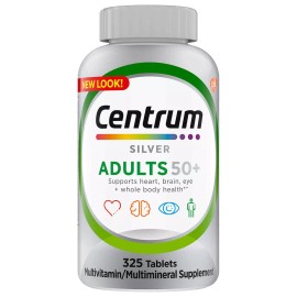 Centrum 50+ Silver Adults Multivitamin 325 Tablets