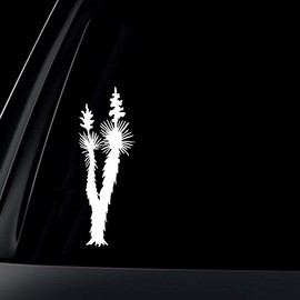 Yucca Joshua Tree Southwest - Vinyl Decal - Car Phone Helmet - SELECT SIZE