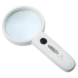 INSIZE 7513-2 Magnifier with Illumination, White