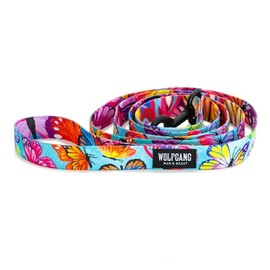 WOLFGANG/Wolfgang FlutterColor Leash (L Size) Width 1.0 x Length 72.0 inches (2.5 cm) x Length 72.0 inches (183 cm) [Medium and Large Dog Lead]