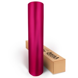 VViViD Pink Magenta Satin Chrome Metallic Finish Vinyl Wrap Film Roll Decal Sheet DIY Easy to Use Air-Release Adhesive (3ft x 5ft)