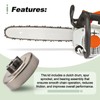3/8" 6T Chainsaw Sprocket Clutch Drum Washer Bearing Kit Fits