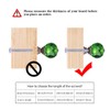 LONGWIN 10 Pack Crystal Kitchen Cabinet Knobs Pulls Handles 30mm