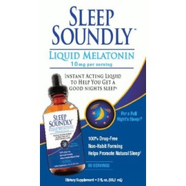 Windmill Sleep Soundly, melatonina líquida, 10 mg, 2 onzas (paquete de 3)