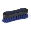 Shires 1485 Ezi-Groom Small Grip Face Brush Bright Blue