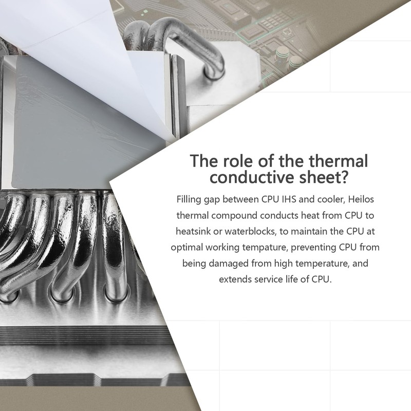 Thermalright Heilos Solid State Thermally Conductive Silicone Grease Sheet for