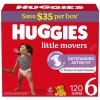Huggies Little Movers Mickey Mouse Disposable Baby Diapers (Size 6)