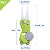 Fpxnb 2 Pack Metal Foldable Golf Divot Tool with Pop-up