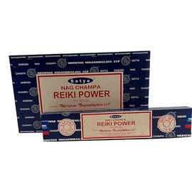 VIE Satya Incense Sticks, 12 Packs x 15g, Reiki Power