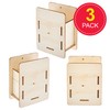Baker Ross FX820 Wooden Pen Pot Kits - Pack of
