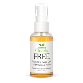 Aceite Natural Anticaspa de Isabellas Clearly FREE  Alivia la picazón del cuero cabelludo seco, dermatitis, costra láctea  Con Jojoba, Cedro, Árbol