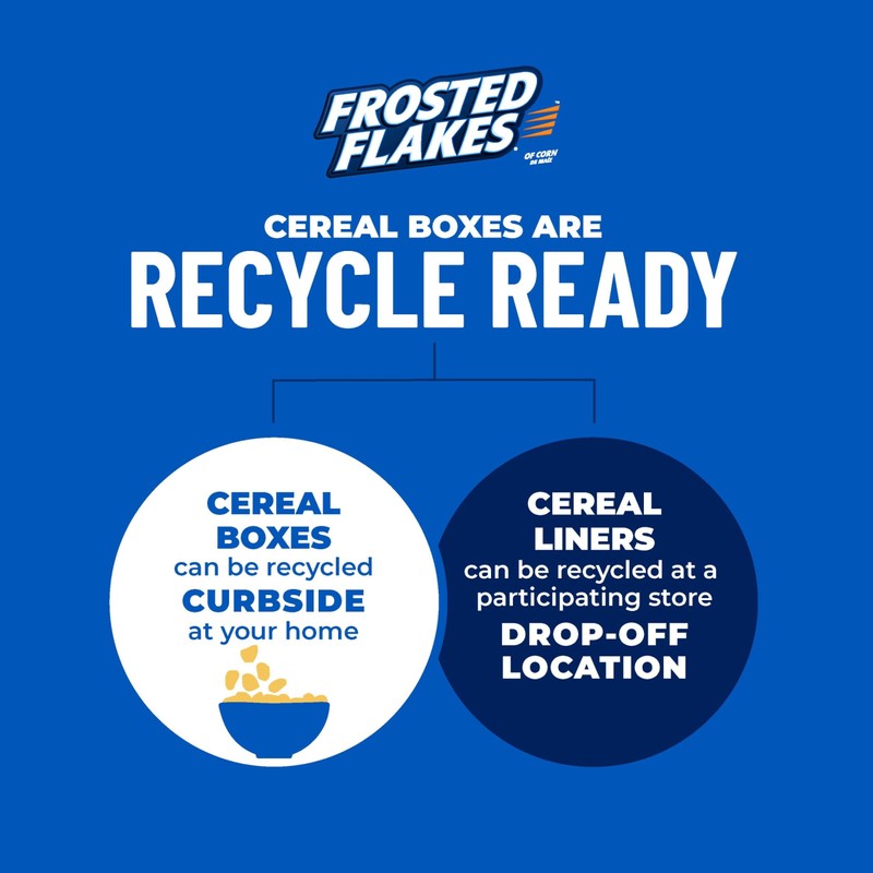 Kellogg's Frosted Flakes Breakfast Cereal, Kids Cereal, Family Breakfast, Family