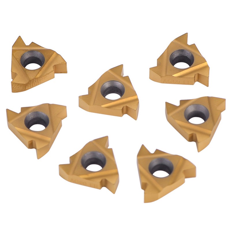 10Pcs/set CNC Carbide Tips Inserts Blade Cutter Lathe Turning Tool