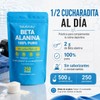 Beta Alanina en Polvo 500 Gramos 100 Pura y Sin
