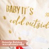 Papierdrachen Christmas Cushion Covers with the Saying Baby It's Cold