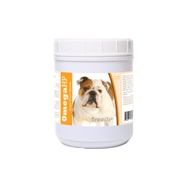 Healthy Breeds Omega HP Fish Oil Skin & Coat Supplement Soft Chews - Over 200 Breeds - Vet Recommended Formula Based on Breed - Helps Reduce Shedding